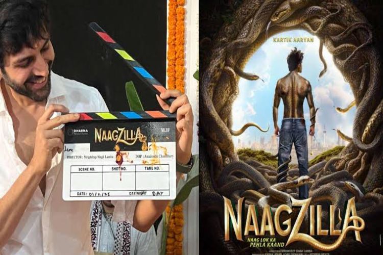 'Naagzilla' shooting begins: Kartik Aaryan's new fantasy avatar revealed.