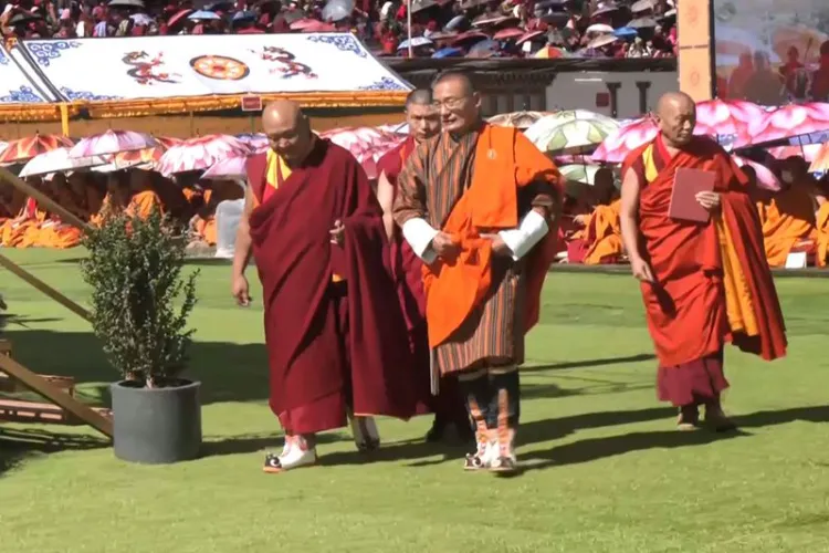 Bhutan celebrates first day of Global Peace Prayer Festival, with King and PM in attendance