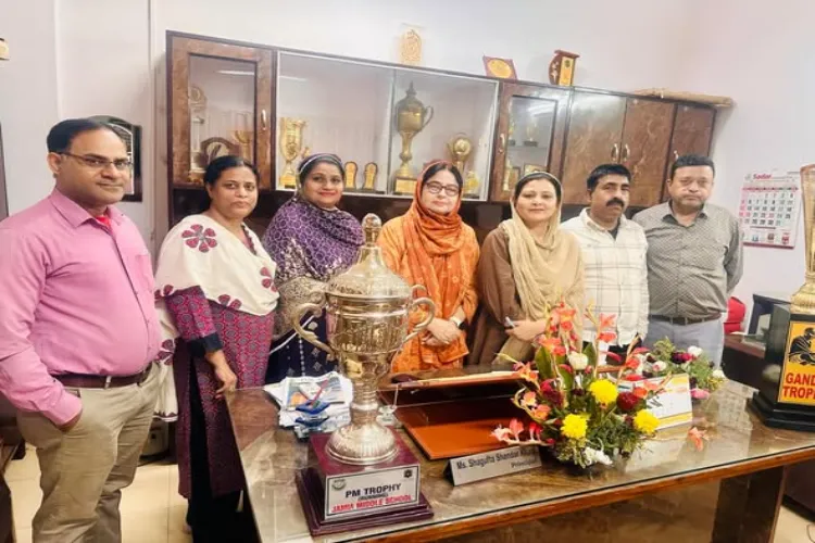 Syed Abid Hussain Senior Secondary School won the Gandhi Trophy and PM Trophy.