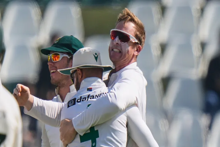 Pakistan secured a thrilling two-wicket victory over South Africa, with the lower order saving the day.