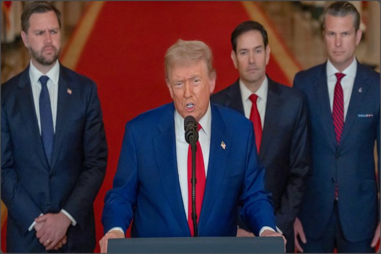 India and Pakistan 'established peace' after threatening to cancel trade agreements: Trump claims again.