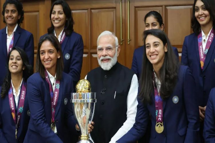 The World Cup-winning women's team also had a conversation with the Prime Minister about tattoos and skincare.