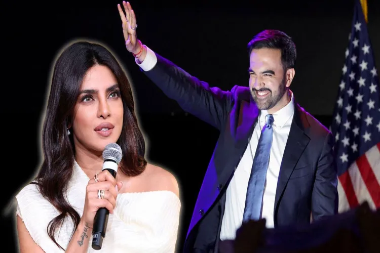 Priyanka Chopra congratulated Zohran Mamdani.