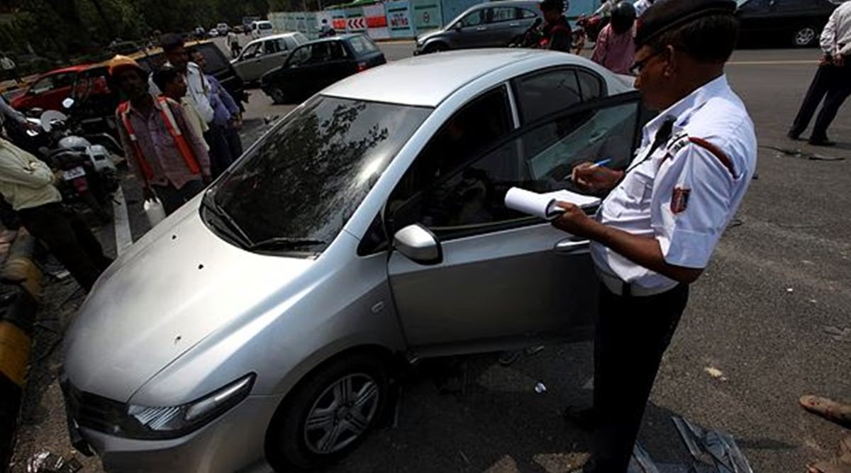 Delhi Traffic Police issued over 2,200 challans in a week for cars with tinted windows.