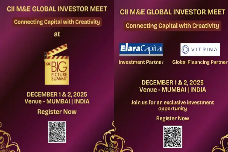 CII announces Global M&E Investor Meet in collaboration with WAVES Bazaar at 12th BIG Picture Summit 2025