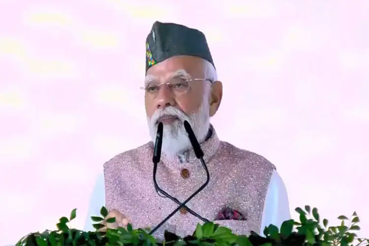 PM Modi highlights Uttarakhand's rise as an emerging destination for weddings and film shoots
