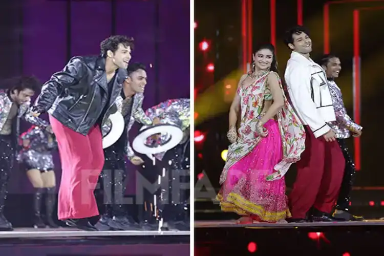 New dancing star Siddhant Chaturvedi rocks the Filmfare stage