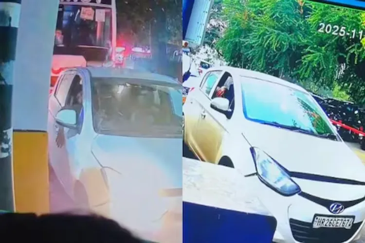 Delhi blast: Suspect's car captured on CCTV near parking area