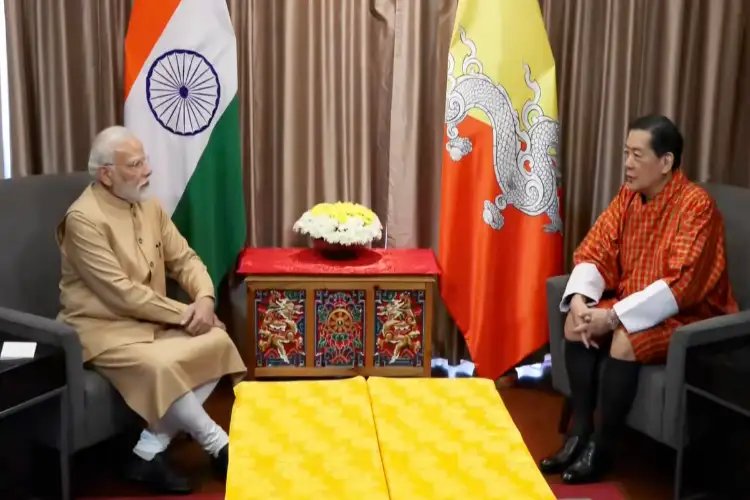 PM Modi meets Bhutan's 4th King, inaugurates Kalachakra ceremony in Thimphu