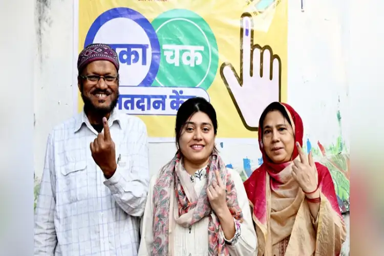 In the 2025 Bihar Assembly elections, the voting percentage of women is about 8.8 percent higher than that of men.