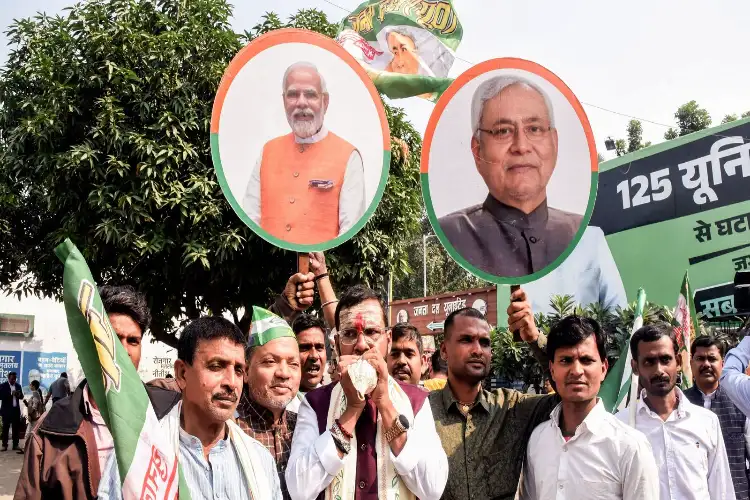 Bihar polls: NDA secures majority mark, wins 152 seats; Mahagathbandhan takes 21