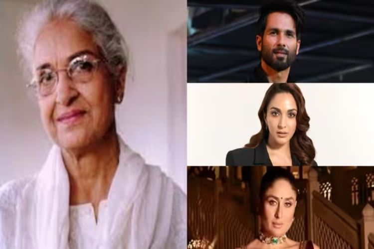 Kareena Kapoor, Kiara Advani and others mourn the demise of Kamini Kaushal