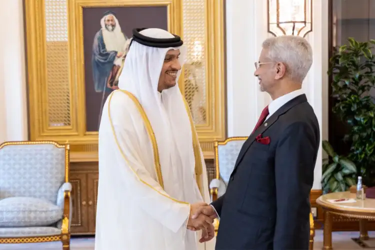 EAM Jaishankar meets Qatar PM Al Thani, reviews aspects of strategic partnership