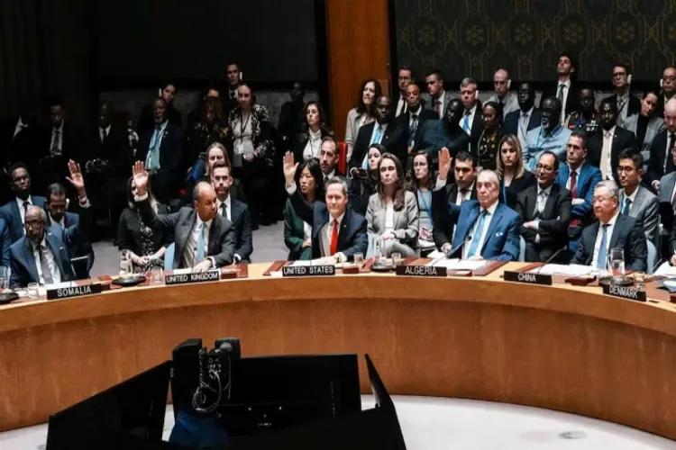 UN Security Council approves US plan for Gaza Stabilization Force