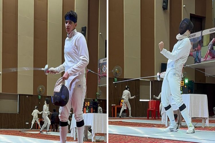 Jammu & Kashmir, Haryana and SSCB put up impressive performances in the Senior National Fencing Championship