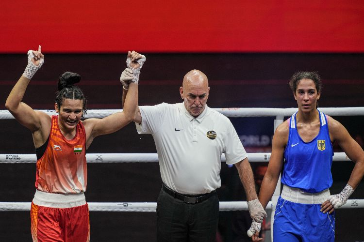 Even a fractured wrist didn't dampen her spirits: Arundhati's impressive comeback at the World Boxing Cup Finals