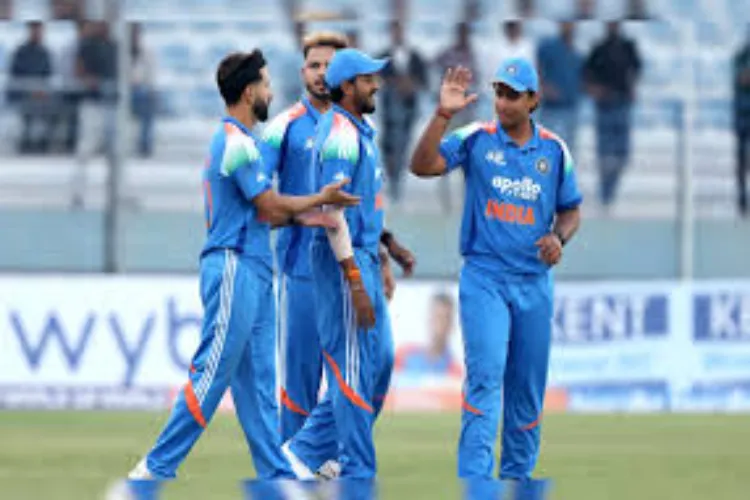 India A beat Oman A to reach the semi-finals of the Rising Stars Asia Cup