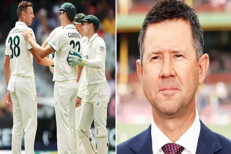 Ricky Ponting picks Australia's XI for the upcoming Ashes Test in Perth