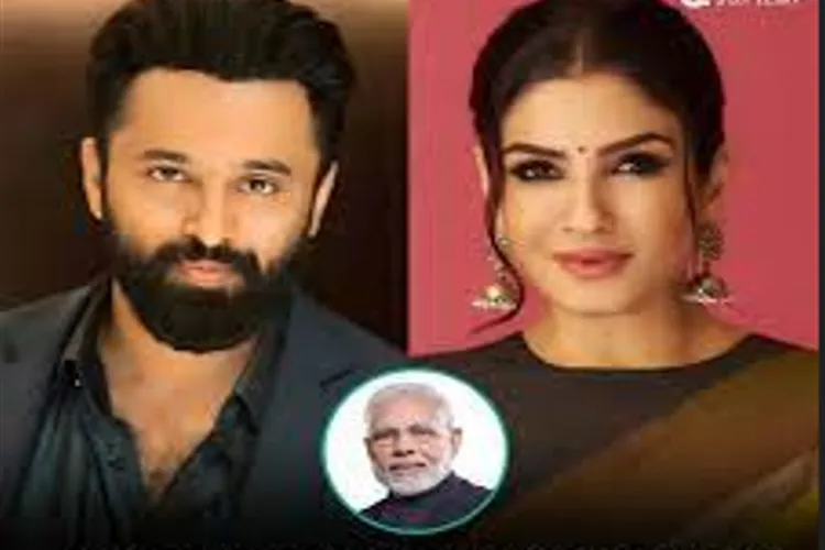 Raveena Tandon will play the role of Narendra Modi's mother.