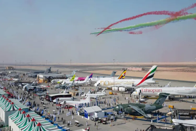 Dubai hosts spectacular international air show