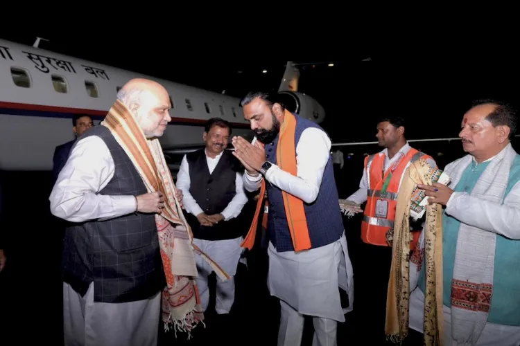 Amit Shah and JP Nadda reached Patna before Nitish Kumar's swearing-in ceremony.