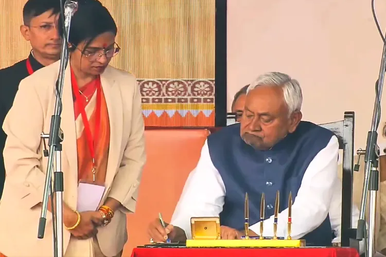 Nitish Kumar sworn in as Bihar Chief Minister for a record 10th time