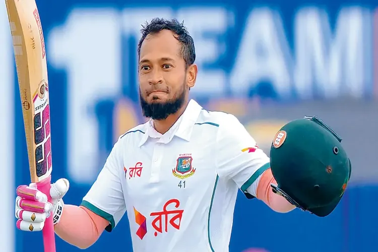 Mushfiqur Rahim scored a century in his 100th Test, joining an elite list.