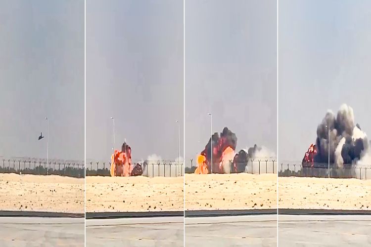 Indian Air Force Tejas fighter jet crashes at Dubai Airshow, pilot killed