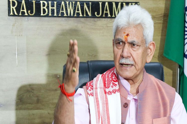 MNREGA workdays in Jammu and Kashmir increased to 150, Lieutenant Governor Sinha expressed gratitude to the Centre.