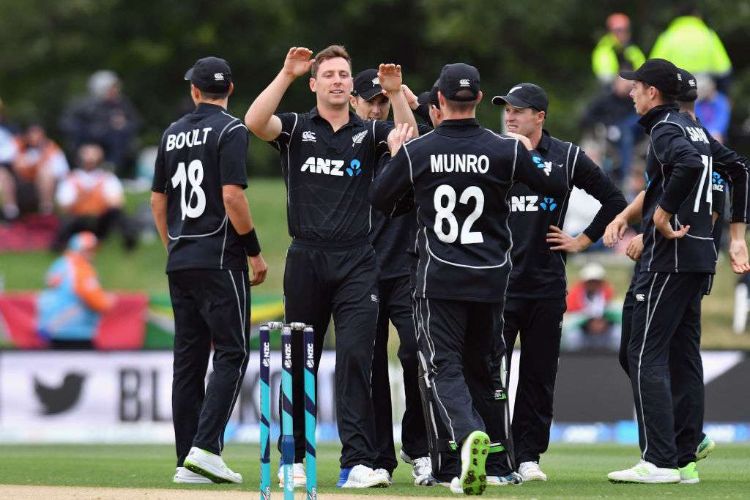 New Zealand beat West Indies by four wickets to complete a clean sweep in the ODI series