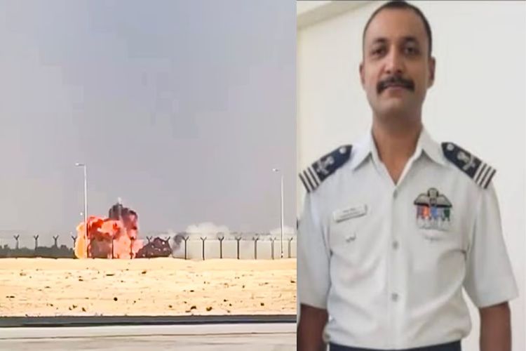 Tejas plane crash at Dubai Airshow 2025: Martyred pilot identified as Wing Commander Namnash Sayal
