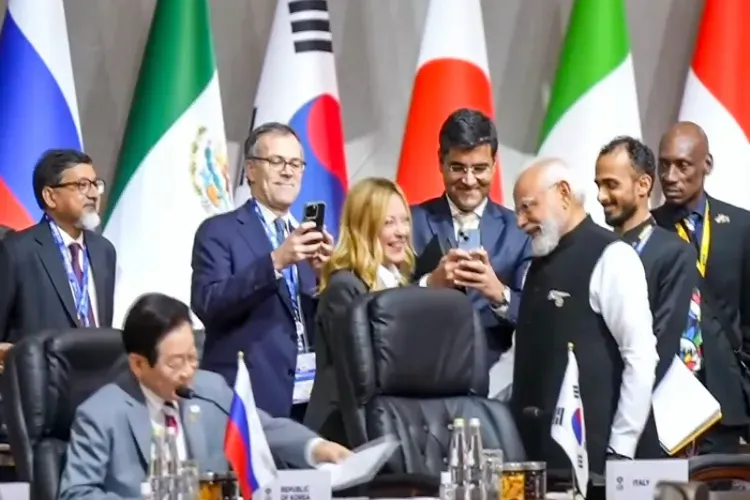 PM Modi meets global leaders on the sidelines of the G20 in Johannesburg