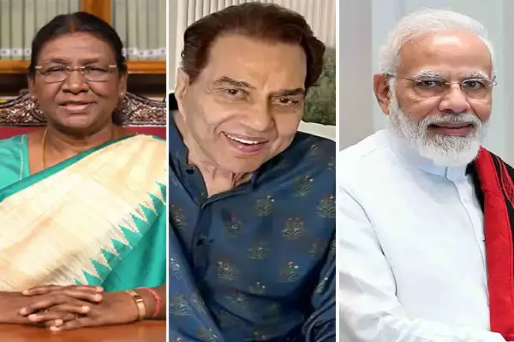 President, Prime Minister and senior leaders condole Dharmendra's death, calling it 