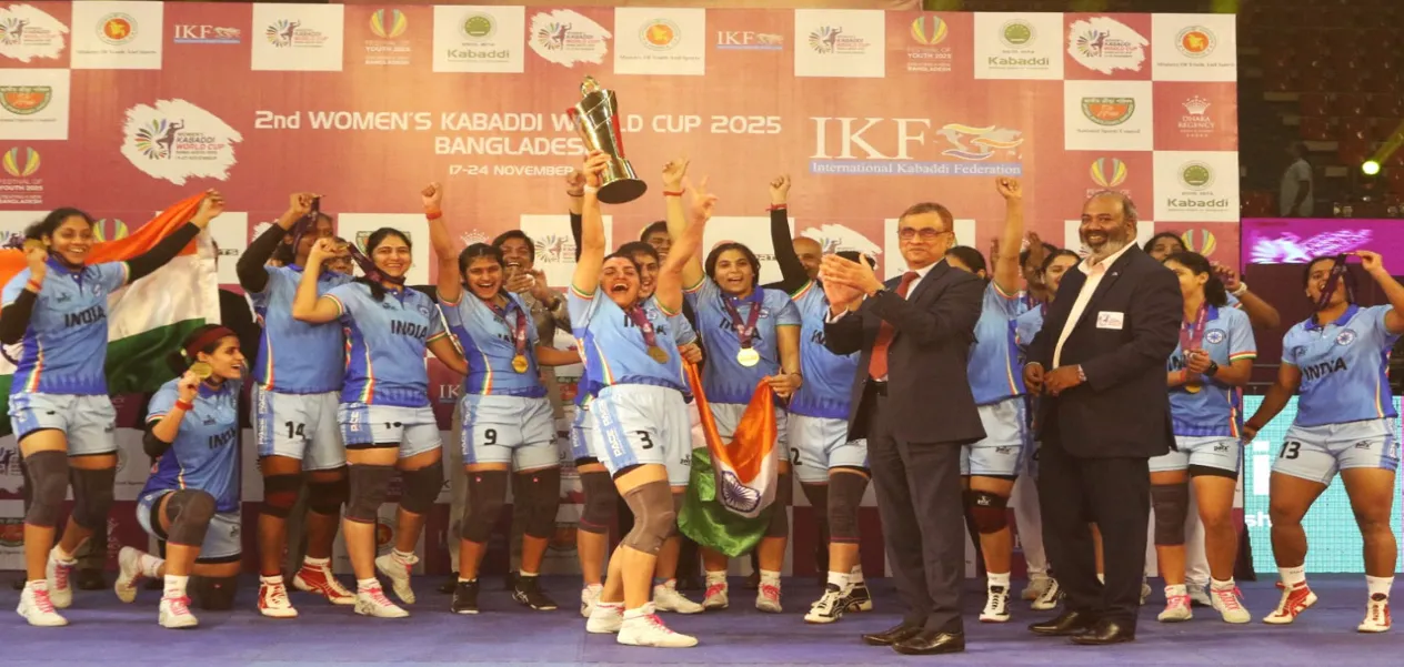 India creates history again, retains Women's Kabaddi World Cup title
