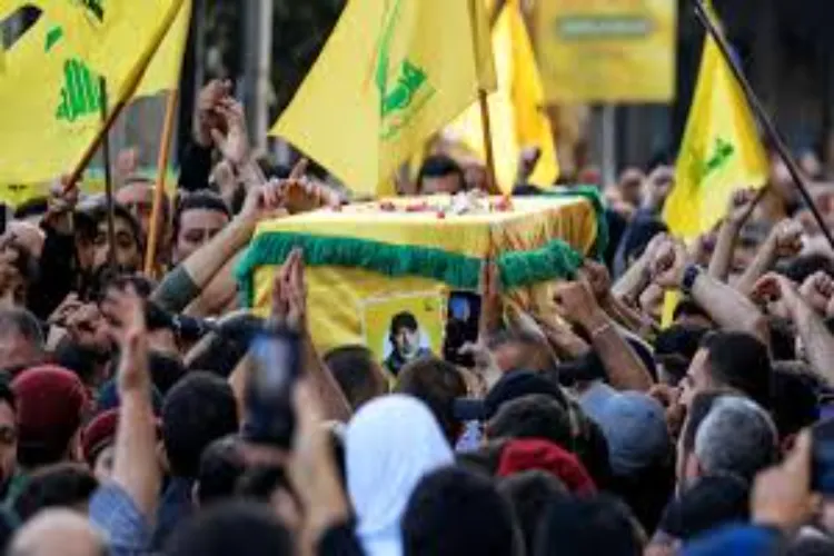 Thousands bid farewell to Hezbollah commander killed in Israeli airstrike