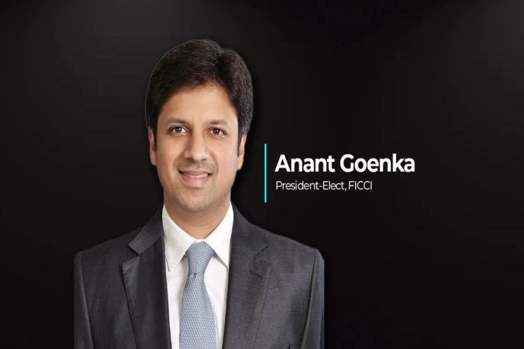 Anant Goenka becomes the new President of FICCI, taking over from Harshvardhan Agarwal