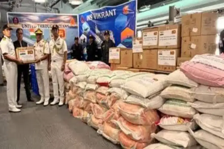 India's swift aid to Sri Lanka sets 