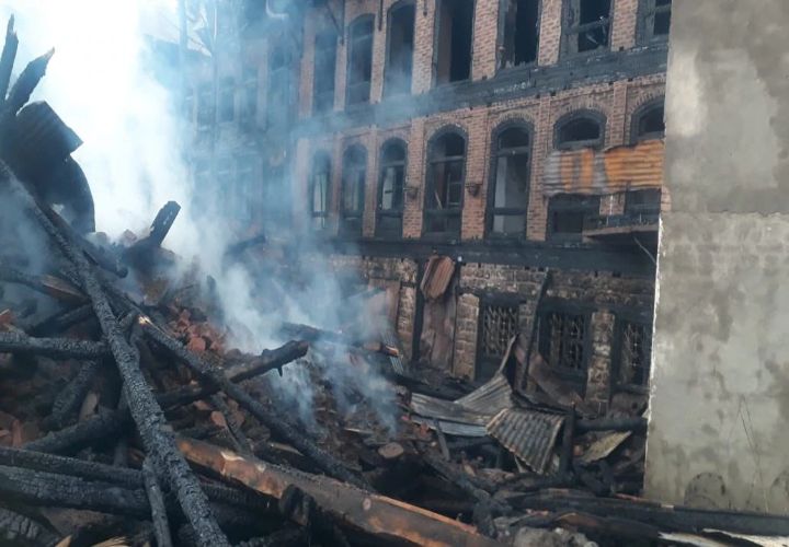 Three houses burnt to ashes in Jammu and Kashmir's Ramban