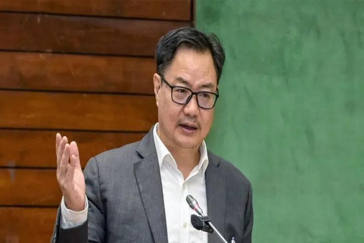 Government's emphasis on winter session, Rijiju said- 'Work with a cool mind'