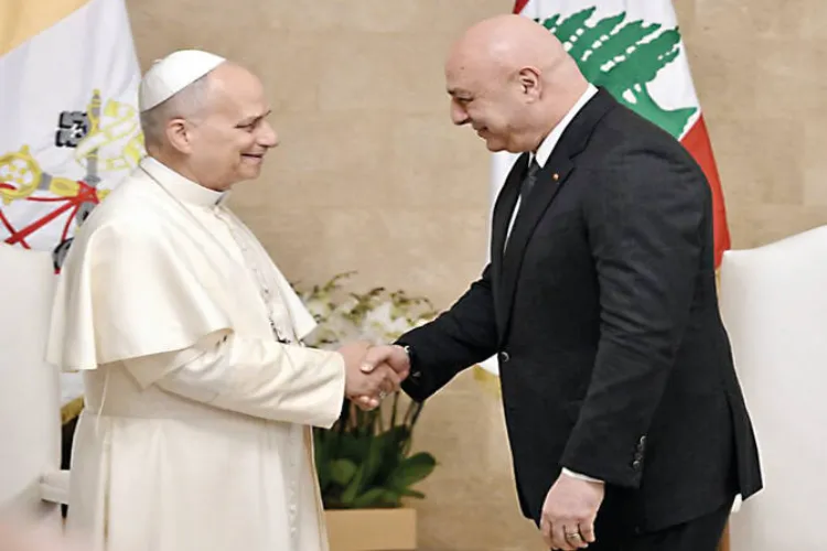 Lebanon: Peace is not just balance, it is the art of living together – Pope Leo