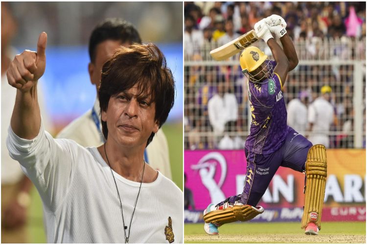 Shah Rukh Khan thanks Russell for the wonderful memories with KKR