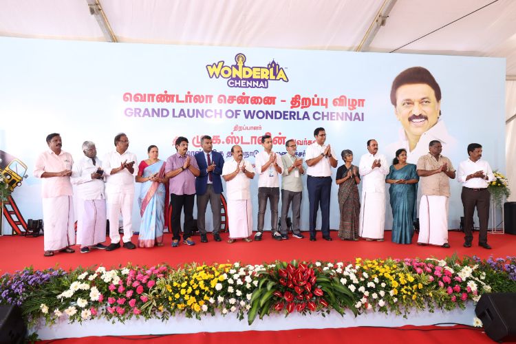 Chief Minister Stalin inaugurated the amusement park built at a cost of Rs 611 crore.