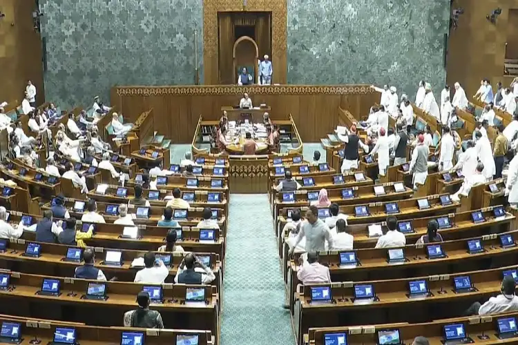 Lok Sabha adjourned till noon amid Opposition sloganeering