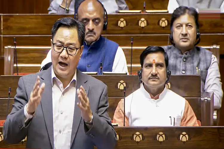Government ready to discuss SIR, but opposition should not set a deadline: Rijiju