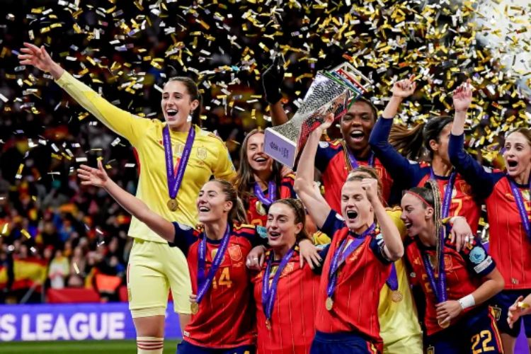 Spain retains Women's Nations League title