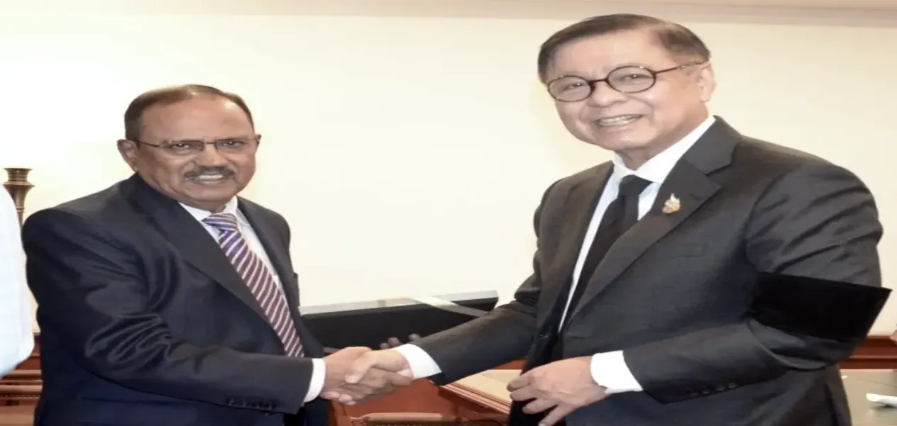 NSA Doval and Thai Foreign Minister reach consensus on maritime security and cyber fraud