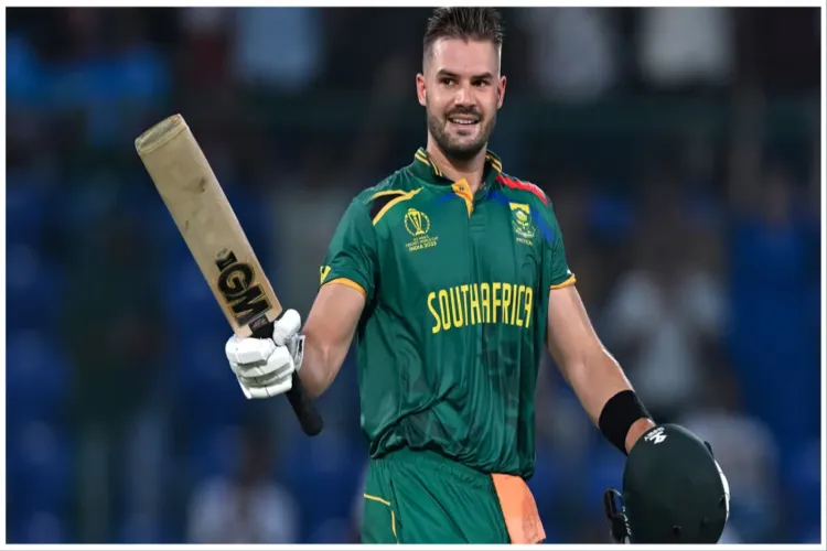 Markram's brilliant century helps South Africa beat India by four wickets to level the series 1-1.