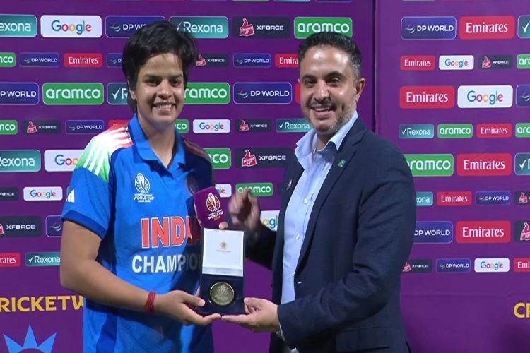Shefali is in contention for the ICC Women's Player of the Month award.