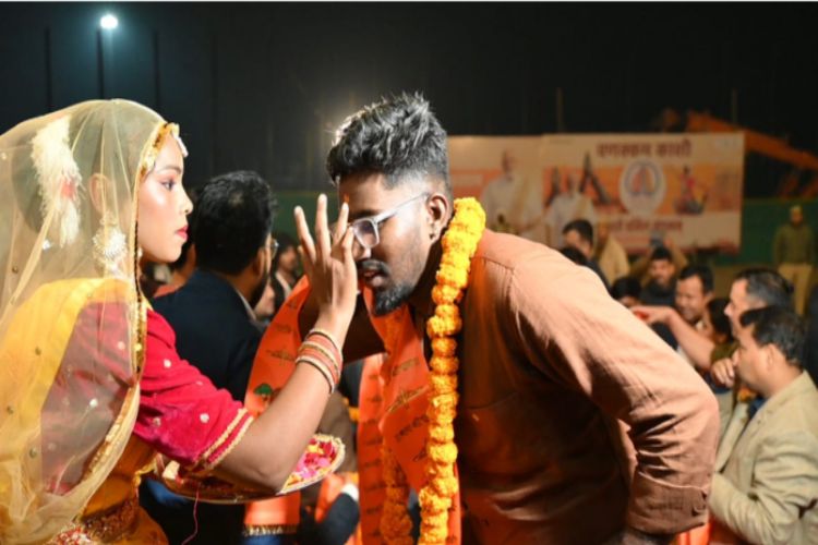 Traditional and grand welcome to the guests of 'Kashi-Tamil Sangamam' in Ayodhya