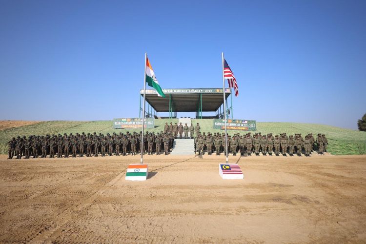 India-Malaysia joint military exercise 'Harimau Shakti' begins in Rajasthan